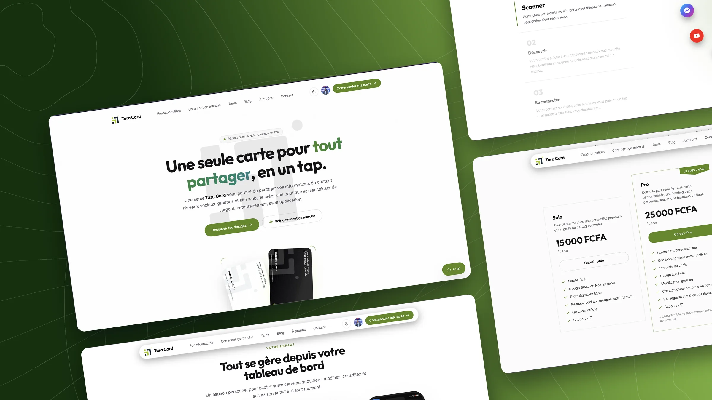 Tara Card — aperçu du projet