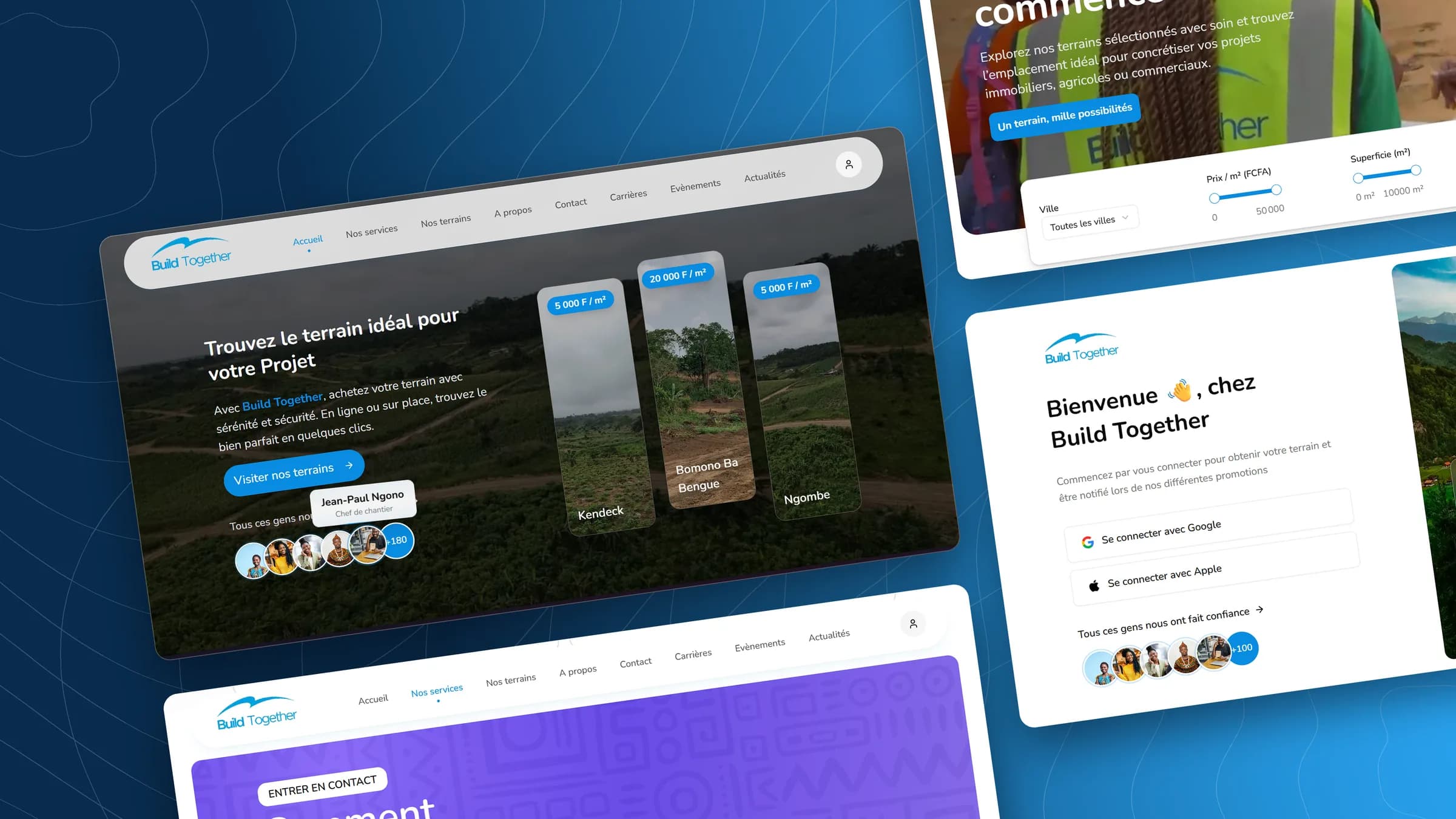 Build Together Group — aperçu du projet
